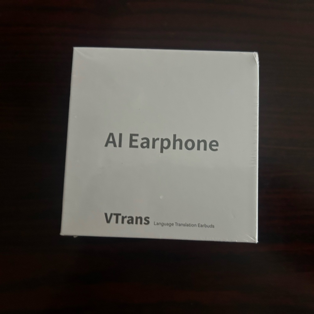 VTrans AI Earphone in White